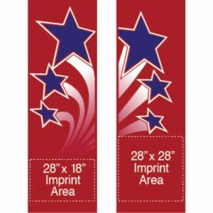 Trio Of Shooting Stars Street Banner Set 04209