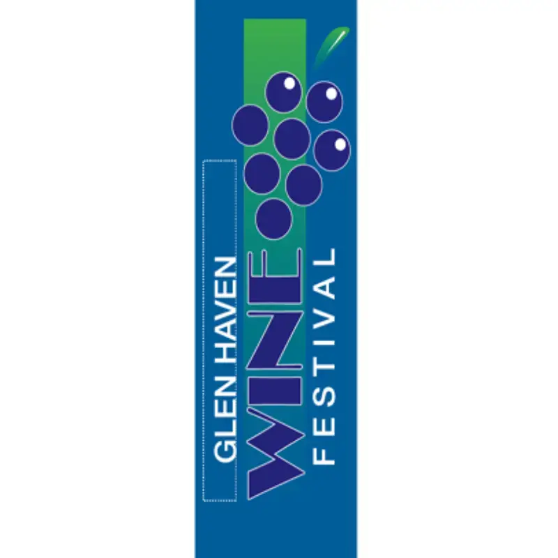 Modern Wine Festival Street Banner