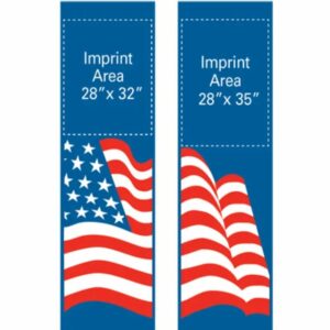 Creative Displays USA Double Flag Street Banner Set