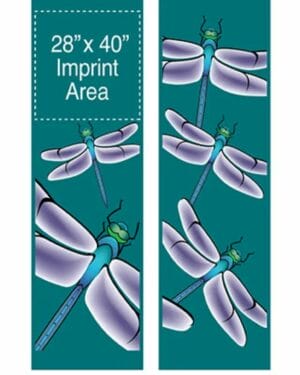 Dancing Dragonflies Street Banner Set 03411