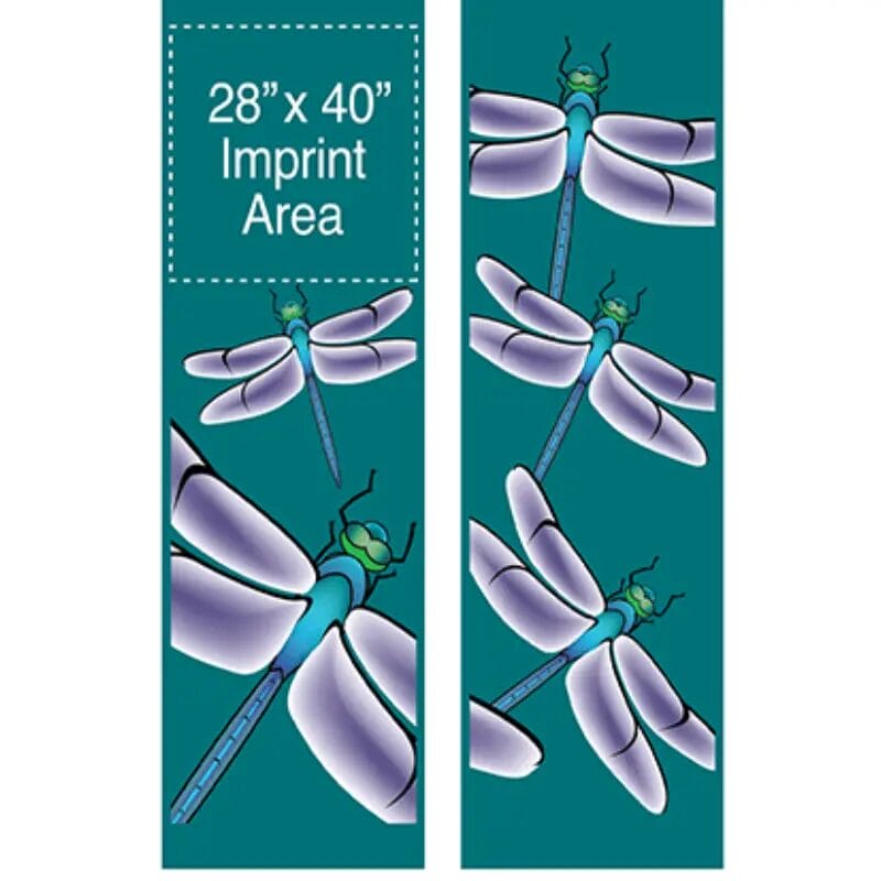Dancing Dragonflies Street Banner Set 03411