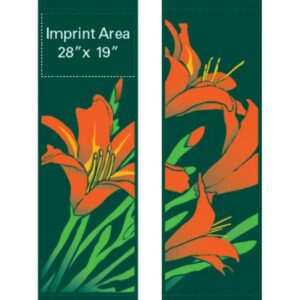Daylilies In The Wind Street Banner Set