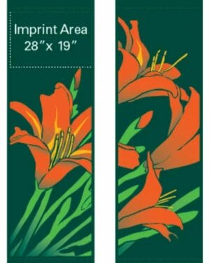 Daylilies In The Wind Street Banner Set