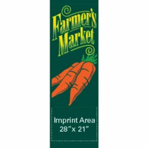 Carrots In Farmers Market Street Banner