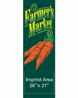 Carrots In Farmers Market Street Banner