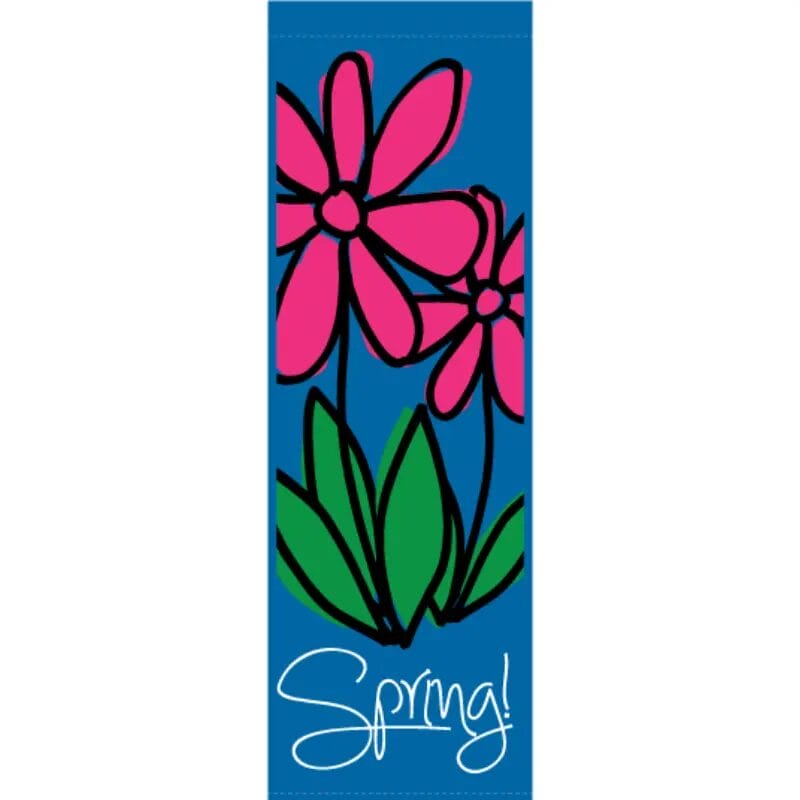 Bright Spring Daisy Street Banner 15304