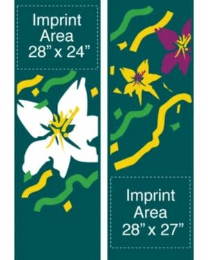 Creative Displays Bright Double Spring Street Banner Set