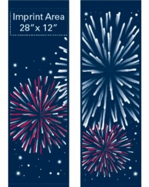 July Fireworks Street Banner Set 12205