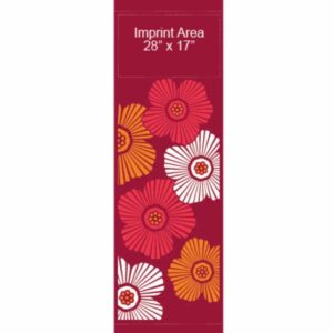 Fancy Flower Array Street Banner 10309_30x94
