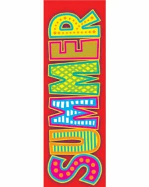 Graphic Summer Street Banner