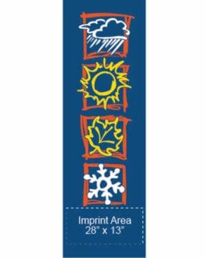 Four Festive Seasons Street Banner 08307_30x94