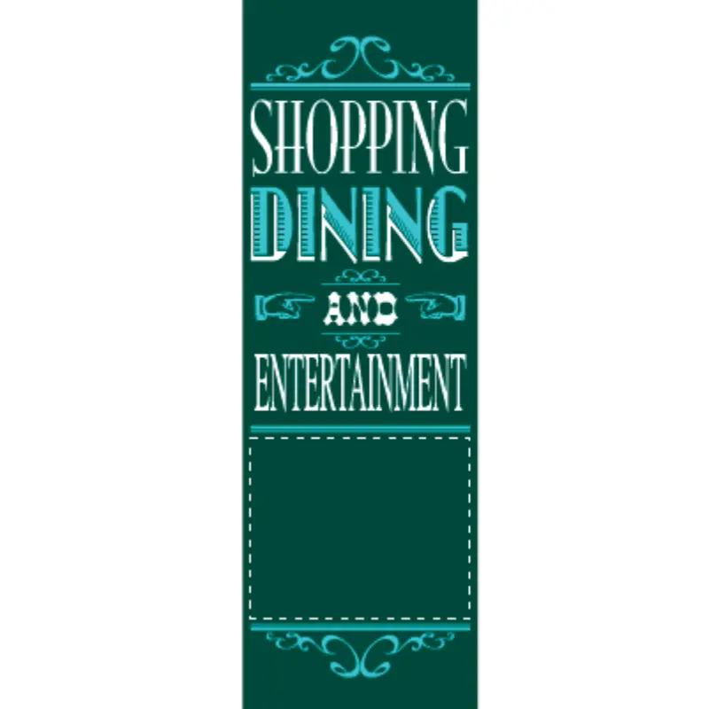 Downtown Entertainment Street Banner