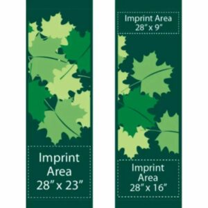 Green Foliage Street Banner Set