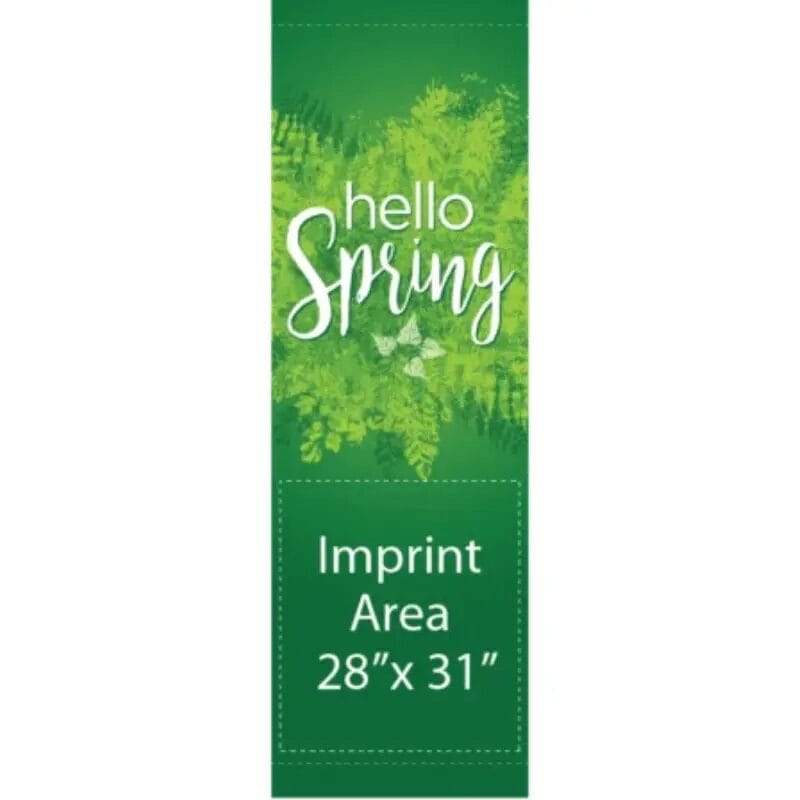 Hello Green Spring Street Banner