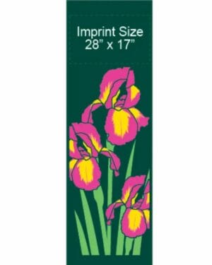 Iris In Fields Street Banner 08314_30x94