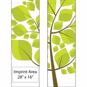 Leafy Tree Stencil Street Banner Set 17931