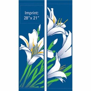 Lilies In The Breeze Street Banner Set 14307