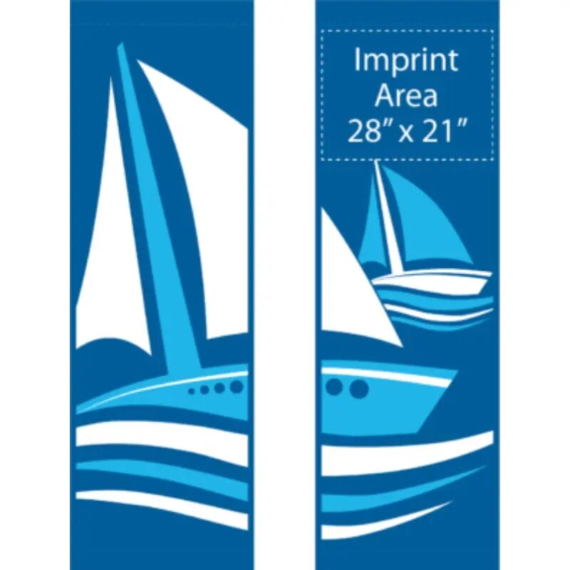 Sailing Away Street Banner Set 17203