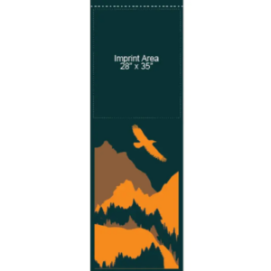 Mountains At Dusk Street Banner 14206