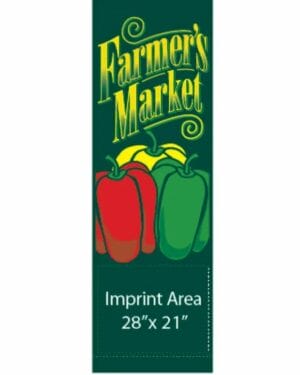 Peppers In Farmers Market Street Banner