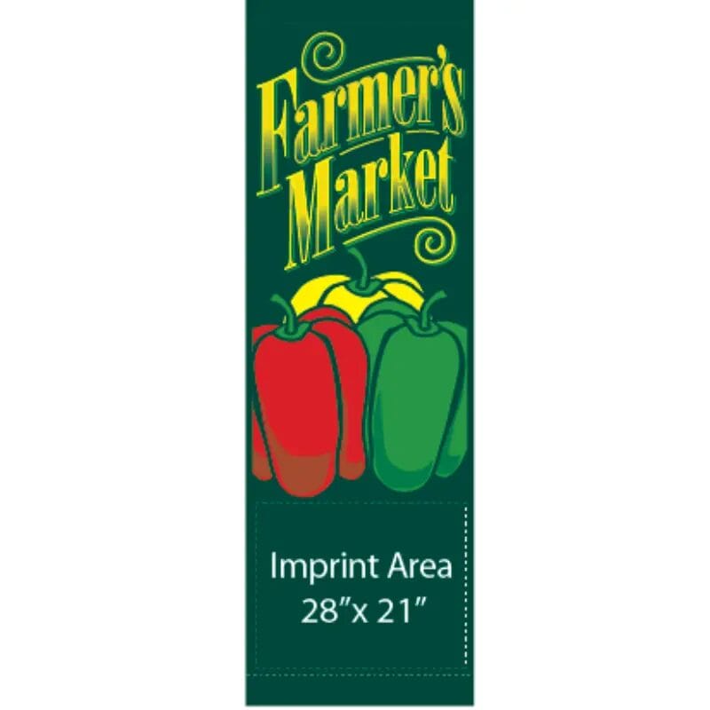 Peppers In Farmers Market Street Banner