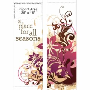 Place For All Seasons Street Banner Set 09933_30x94