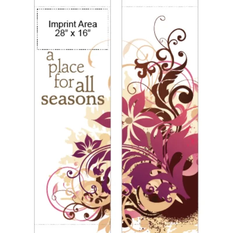 Place For All Seasons Street Banner Set 09933_30x94