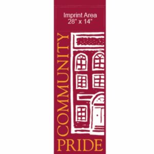 Pride Of Community Street Banner