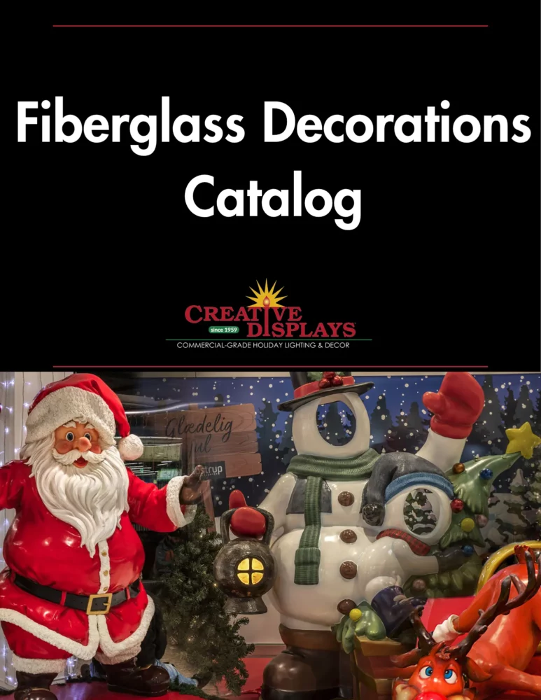 Red and gold Santa sleigh Christmas decoration display