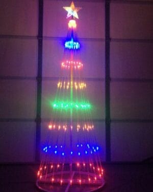LED Multi-colored Light Show Tree