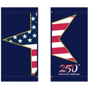 America 250 Dark Blue Star Banner Set