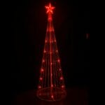 LED Red Light Show Tree