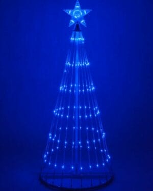LED Blue Light Show Tree