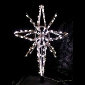 3' 3D Nativity Star LED Commercial Tree Topper