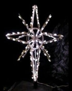 3' 3D Nativity Star LED Commercial Tree Topper