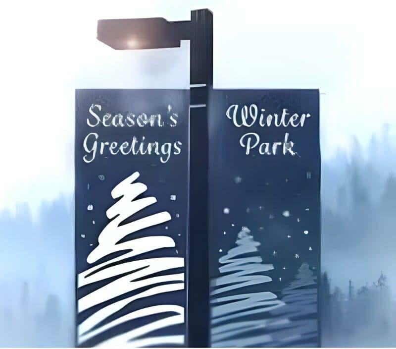 light pole banners