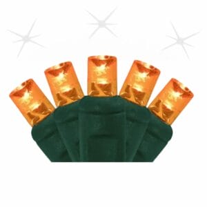 Pro-Grade® 5mm 50 Light LED Orange Strobe Light Strings