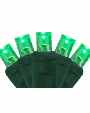 Pro-Grade® 5mm 50 Light LED Green Mini Light Strings