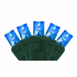 5MM 50 Light LED Blue Mini Light Strings
