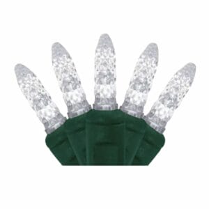 M5 50 Light LED Pure White Christmas Lights