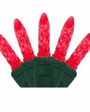 M5 50 Light LED Red Christmas Lights