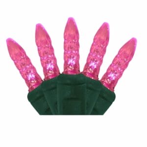 M5 50 Light LED Pink Christmas Lights
