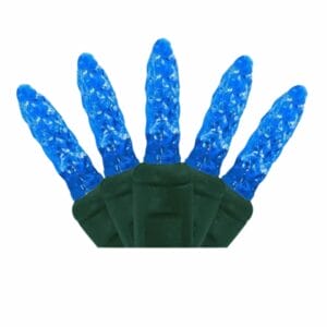 M5 50 Light LED Blue Christmas Lights