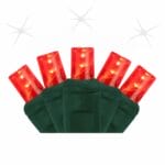 5MM 50 LIGHT LED RED STROBE LIGHT STRINGS