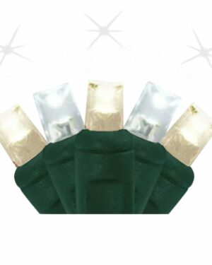 Pro-Grade® 5mm 50 Light LED Warm White/Pure White/Champagne Twinkle Mini Light Strings