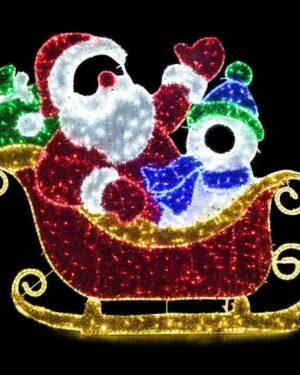 2D Christmas Light Displays