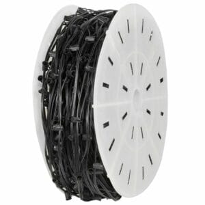 C9 SPT-1 250′ 12″ CENTERS BLACK WEATHER-X® CORD SPOOLS