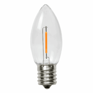 C9 LED Filament Warm White Bulb