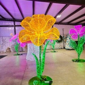 Daffodil Flower Dimensional Display