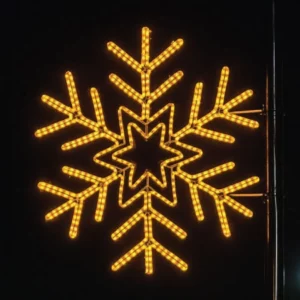 Pole Mounted Christmas Decorations